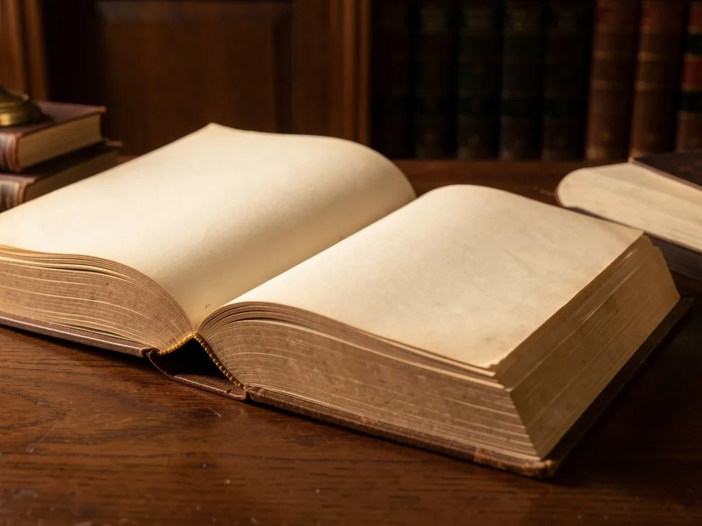 Volum legal abierto sobre escritorio